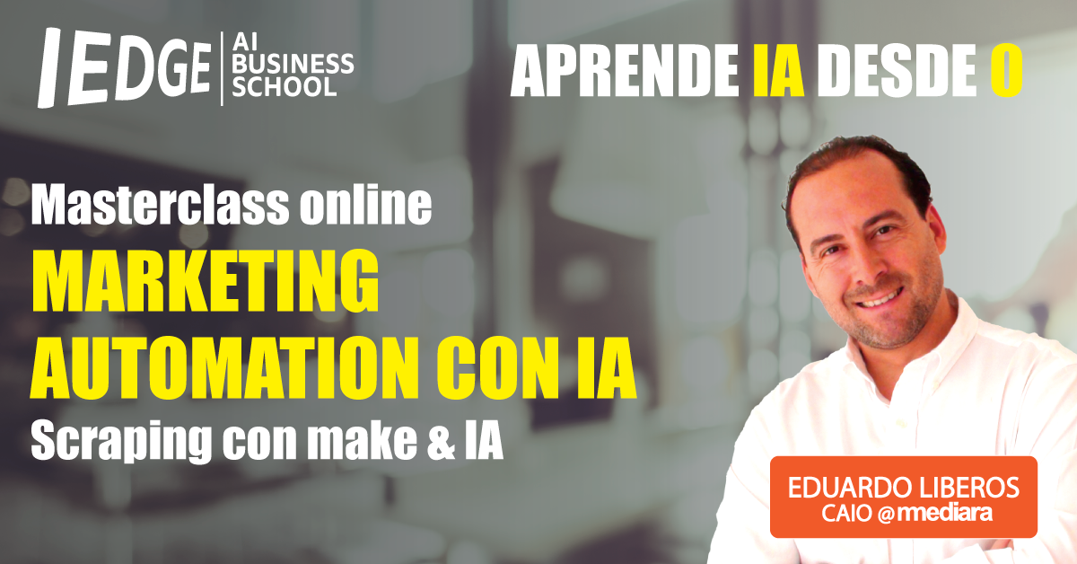 Scraping con IA | Vídeo de la Masterclass 2024