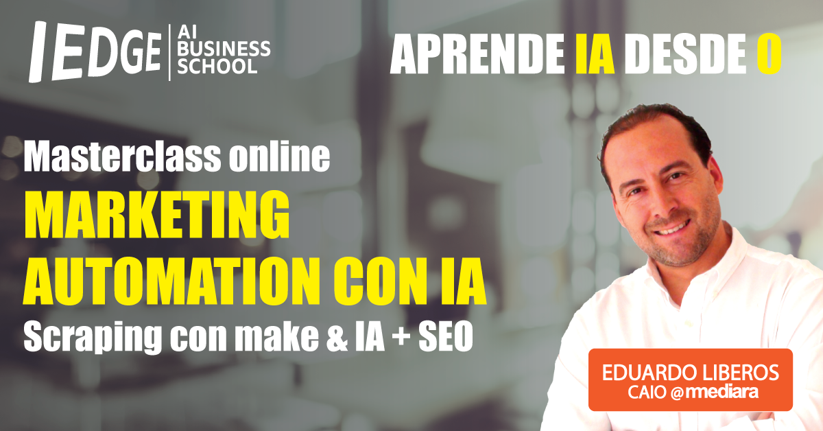 Scraping con IA y SEO | Vídeo de la Masterclass 2024